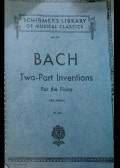 BACH: Two-Part Inventions for the Piano