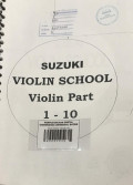 VIOLIN SCHOOL: violin part 1-10