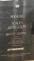 Manual of scales arpeggios and broken chords for pianoforte