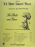 Flute: 24 short concert pieces for flute and piano