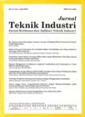 Jurnal teknik industri: Jurnal keilmuan dan aplikasi teknik industri
