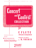 Concert and contest collection for C flute with piano accompaniment