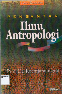 Image of PENGANTAR ILMU ANTROPOLOGI