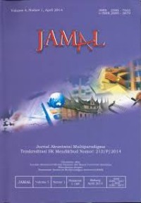 Image of Jurnal akuntansi multiparadigma