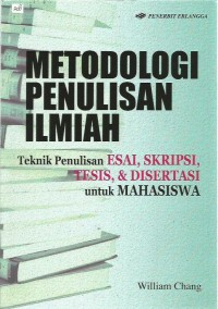 Image of METODOLOGI PENULISAN ILMIAH