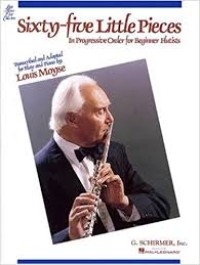 Image of Sixty-five little pieces in progressive order for beginner flutists