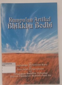 Image of KUMPULAN ARTIKEL BHIKKHU BODHI