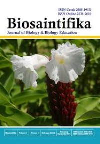 Biosaintifika: Journal of biology & biology education