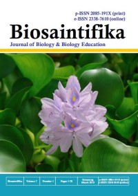 Biosaintifika: Journal of biology & biology education