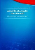 Jurnal ilmu komputer dan informasi= Journal of computer science and information