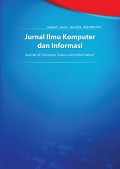 Jurnal ilmu komputer dan informasi= Journal of Computer Science and Information