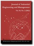 Journal of industrial engineering and management