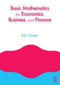 Basic mathematics for economics business and finance