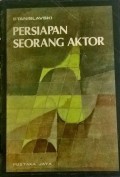 Persiapan seorang aktor