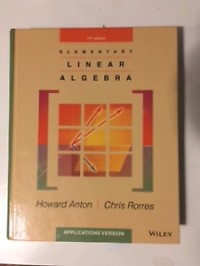 ELEMENTARY LINEAR ALGEBRA. ed.11