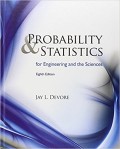 PROBABILITY & STATISTICS: For Engineering and the sciences. ed.8