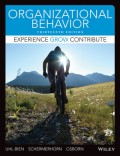 Organizational behavior: Experience grow contribute ed.13