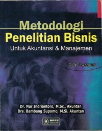 METODE PENELITIAN BISNIS: Untuk Akuntansi & Manajemen