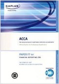 ACCA PAPER F7 FINSNCIAL REPORTING COMPLETE TEXT