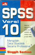 SPSS VERSI 10:Mengolah Data statistik secara Profesional