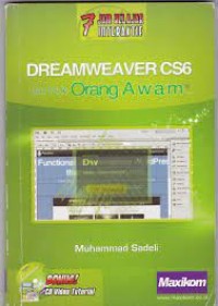 DREAMWEAVER CS6 UNTUK ORANG AWAM