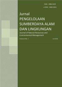 Jurnal pengelolaan sumberdaya alam dan lingkungan= Journal of natural resources and environmental management