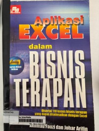 Image of APLIKASI EXCEL DALAM BISNIS TERAPAN