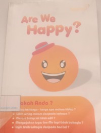 Image of Are We Happy ?