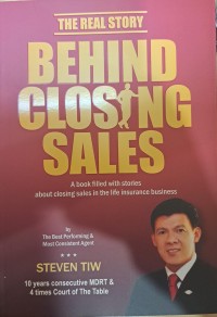 Image of Behind Closing Sales