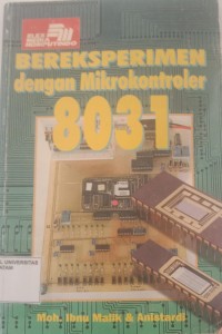Image of BEREKSPERIMEN DENGAN MICKROKONTROLER 8031