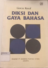Image of DIKSI DAN GAYA BAHASA