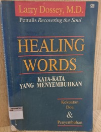Image of Healing words= Kata-kata yang menyembuhkan