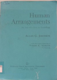Image of Human arrangements: An introduction to sociology