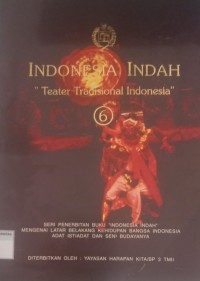 Image of Indonesia indah: Teater tradisional Indonesia