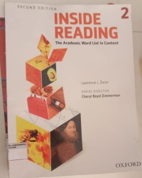 Image of INSIDE READING: The Academic Word List in Context 2