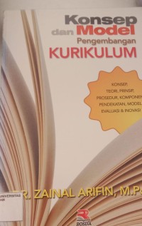 Image of KONSEP DAN MODEL PENGEMBANGAN KURIKULUM