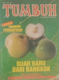 Image of MAJALAH TUMBUH : CITRA AGRIBISNIS INDONESIA
