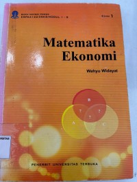 Image of MATEMATIKA EKONOMI. (ed.1, cet.9)