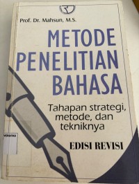 Image of METOE PENELITIAN BAHASA
