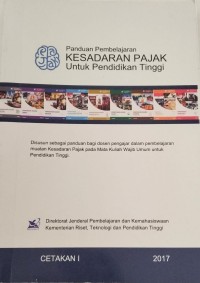 Image of Panduan Pembelajaran Kesadaran Pajak Untuk Pendidikan Tinggi