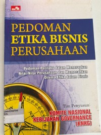 Image of PEDOMAN ETIKA BISNIS PERUSAHAAN