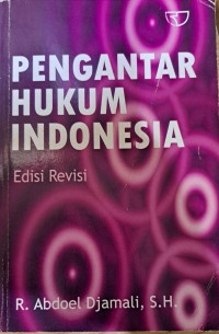 Image of PENGANTAR HUKUM INDONESIA