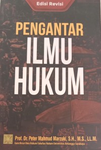 Image of PENGANTAR ILMU HUKUM