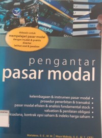 Image of Pengantar pasar modal