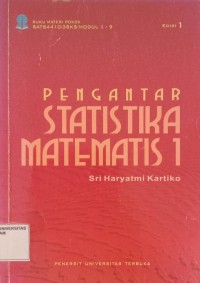 Image of PENGANTAR STATISTIKA MATEMATIS 1