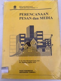 Image of PERENCANAAN PESAN DAN MEDIA