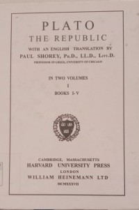 Image of PLATO THE REPUBLIC