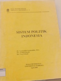 Image of SISTEM POLITIK INDONESIA