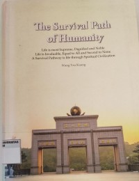 Image of The survival path of humanity
