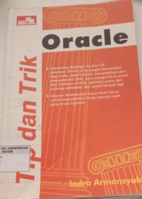 Image of TIPS DAN TRIK ORACLE